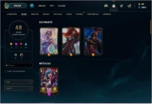Conta League of Legends LOL