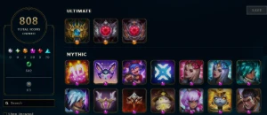 Conta da season 2 - MMR mestre 1k pdl - 611 skins lol + valo - League of Legends
