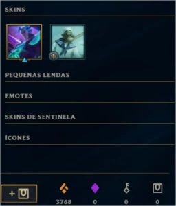 Conta Prata 2 - League of Legends LOL