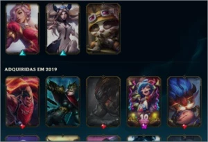 Conta de League Of Legends com 26 skins, nivel 140 LOL