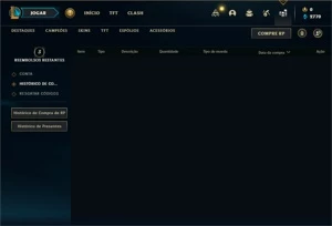 Conta bronze 1 com 60 Champs e 17 Skins - League of Legends LOL