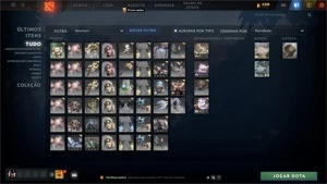Conta Dota 2 Com Arcanas Ti10