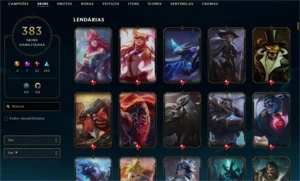 Conta de League of legends e valorant (preço negociavel) - League of Legends: Wild Rift LOL WR