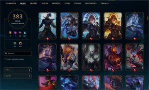 Conta de League of legends e valorant (preço negociavel) - League of Legends: Wild Rift LOL WR