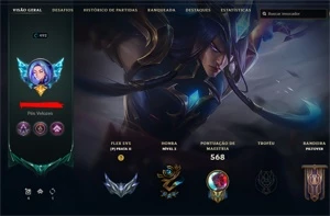 Conta de League of legends e valorant (preço negociavel) - League of Legends: Wild Rift LOL WR