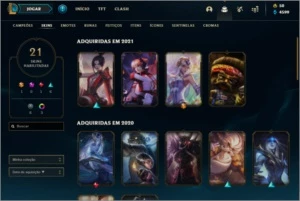 Conta lol intermediária - League of Legends