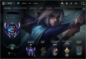 Conta LOL Diamante 3 (SOLO DUO) - League of Legends