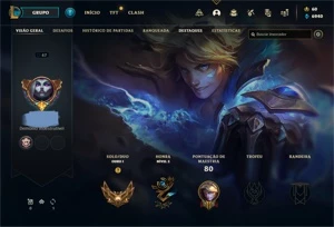 Conta Gold1 - League of Legends LOL