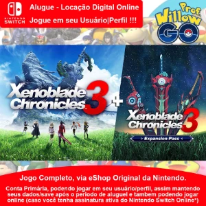 Nintendo Switch - Jogos Games Aluguel Locação Digital Online - Jogos (Mídia Digital)