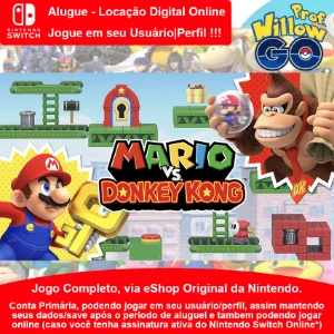 Nintendo Switch - Jogos Games Aluguel Locação Digital Online - Jogos (Mídia Digital)