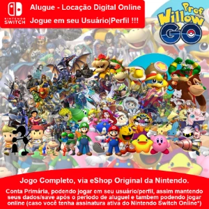 Nintendo Switch - Jogos Games Aluguel Locação Digital Online - Jogos (Mídia Digital)