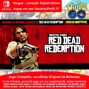 Nintendo Switch - Jogos Games Aluguel Locação Digital Online - Jogos (Mídia Digital)