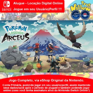 Nintendo Switch - Jogos Games Aluguel Locação Digital Online - Jogos (Mídia Digital)