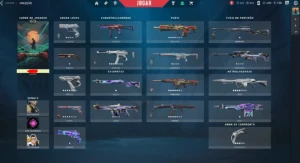 Conta Valorant Ascendente com muitas skins e todos agentes