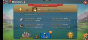 Vendo com 244m de poder com t4 liberada - Lords Mobile
