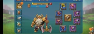 Vendo com 244m de poder com t4 liberada - Lords Mobile
