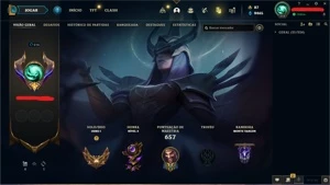 Conta Raríssima da, Season 1 com Rammus REI e Kayle Juiza - League of Legends LOL