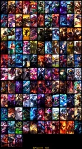 Conta League of Legends 113 skins LOL