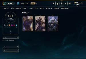 Unranked com 125 Champs e 141 Skins ( ADC / SUP / MID ) - League of Legends LOL
