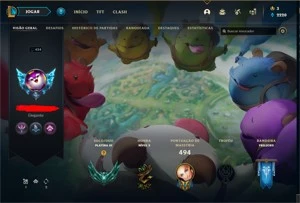 Conta com Lux Elementalista e varias lendárias lvl 424 - League of Legends LOL