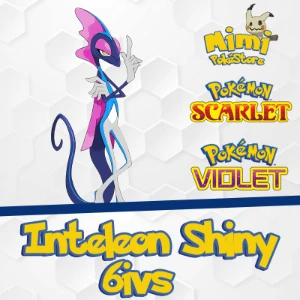 Inteleon ou Sobble Shiny 6IVs - Pokémon Scarlet Violet