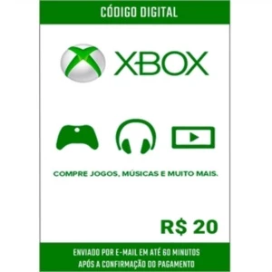 GIFT CARD MICROSOFT 20 REAIS - Gift Cards