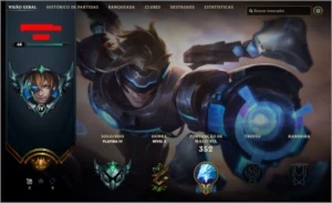 CONTA DE LOL PLAT 4 // 122 SKINS // 128 CHAMPS - League of Legends