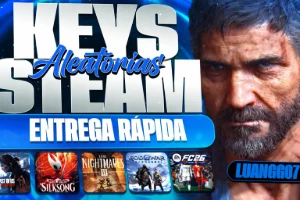 Key Steam Aleatória - Menor Preço + Entrega Rápida - Gift Cards