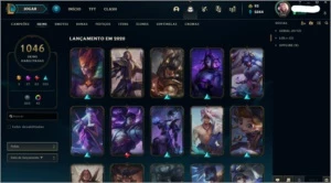 Conta de lol unranked - 1046 skins - League of Legends