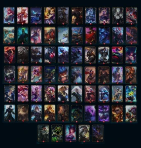 Conta LOL lvl 613 com 681 skins, 429 emotes, 471 ícones + - League of Legends