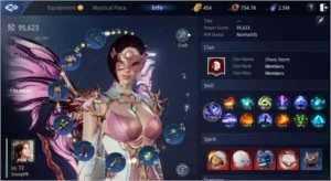 Maga lvl 71, 90k power, 4pet red - MIR4