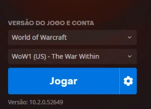 Conta rara no Wolrd of Warcraft - Blizzard