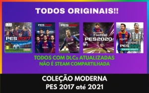 COLEÇÃO MODERNA Pro Evolution Soccer (PES 2017-2021) - eFootball PES
