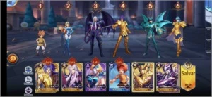 Conta ativa LVL 41 + 23 Cavaleiros S - Saint Seiya Awakening SSA