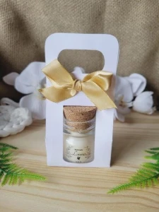 Vela Aromática Personalizada Lembrancinha Batizado - Artesanato e Personalizados