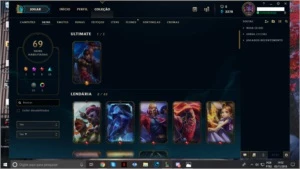 Lol Conta Platina V - League of Legends