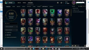 Lol Conta Platina V - League of Legends