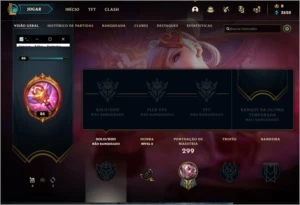 Conta League of Legends Unranked Varios champion LOL