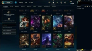 conta smurf platina 1 (caiu por inatividade) - League of Legends LOL
