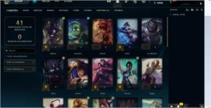 conta smurf platina 1 (caiu por inatividade) - League of Legends LOL