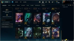conta smurf platina 1 (caiu por inatividade) - League of Legends LOL