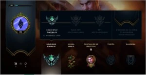 conta de lol - League of Legends