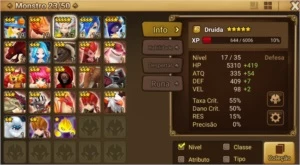 SUMMONER WARS CONTA RE-ROLL NO PRECINHO PRA SAIR RAPIDO - Summoners War