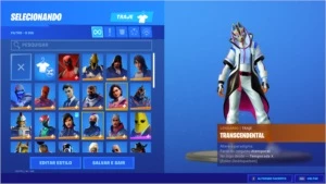conta fortnite ikonik e varias skins