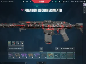 Conta Valorant Vandal Rgx, Faca Xenocaçador, Phantom Recom