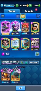 Conta Top Clash Royale
