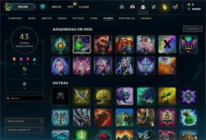 Conta FERRO 4 - Smurf LOL (league of legends) ELOMOON