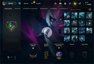 Conta FERRO 4 - Smurf LOL (league of legends) ELOMOON