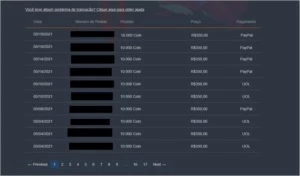CONTA FULL P2W - Black Desert