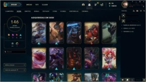 Conta LOL nivel 212 - League of Legends